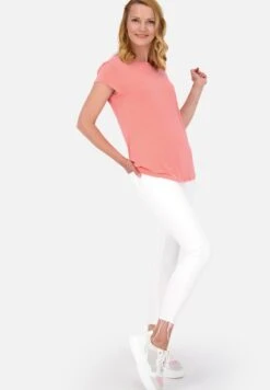 MIMMYAK A - T-Shirt Basic - Peach 7 MIMMYAK A - T-Shirt Basic - Peach -Alife & Kickin 80836f5565e547f9ba80b2d96c71f869