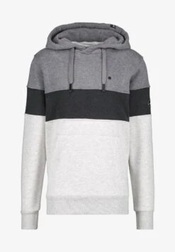 KINGAK A - Kapuzenpullover - Steal Melange 10 KINGAK A - Kapuzenpullover - Steal Melange -Alife & Kickin 80dcc628cb1e45e09d6a1aee1fd52dee