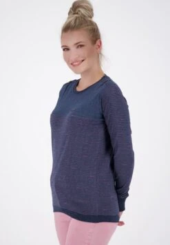 LEONIE - Langarmshirt - Marine Melange 10 LEONIE - Langarmshirt - Marine Melange -Alife & Kickin 8262119389504a5d91a03680c29ba68e