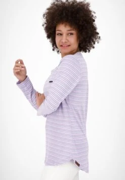 LEAAK Z LONGSLEEVE - Langarmshirt - Digital Lavender 10 LEAAK Z LONGSLEEVE - Langarmshirt - Digital Lavender -Alife & Kickin 82baf13cde1a4f13ba698ea33d916500