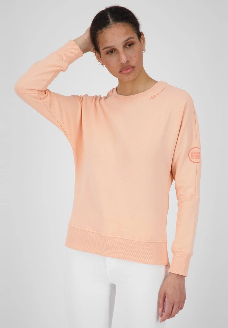 DALA - Sweatshirt - Apricot Melange 1 DALA - Sweatshirt - Apricot Melange