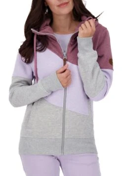 STEFFIAK - Sweatjacke - Mulberry Melange -Alife & Kickin 859d42c06ccb444babcaee9d8d02238d