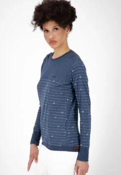 LEONIEAK B LONGSLEEVE - Langarmshirt - Marine Melange -Alife & Kickin 86ab86c0cf8d417685101c394ffb6780