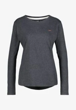 LEAAK A - Langarmshirt - Moonless Melange 11 LEAAK A - Langarmshirt - Moonless Melange -Alife & Kickin 8703d599c81f493c86242879c17675e4