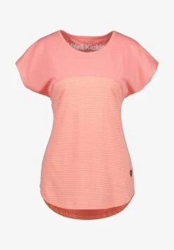 CLARETTAAK - T-Shirt Print - Peach Melange 11 CLARETTAAK - T-Shirt Print - Peach Melange -Alife & Kickin 870a012ba4ac4954837e7a276f852cc6