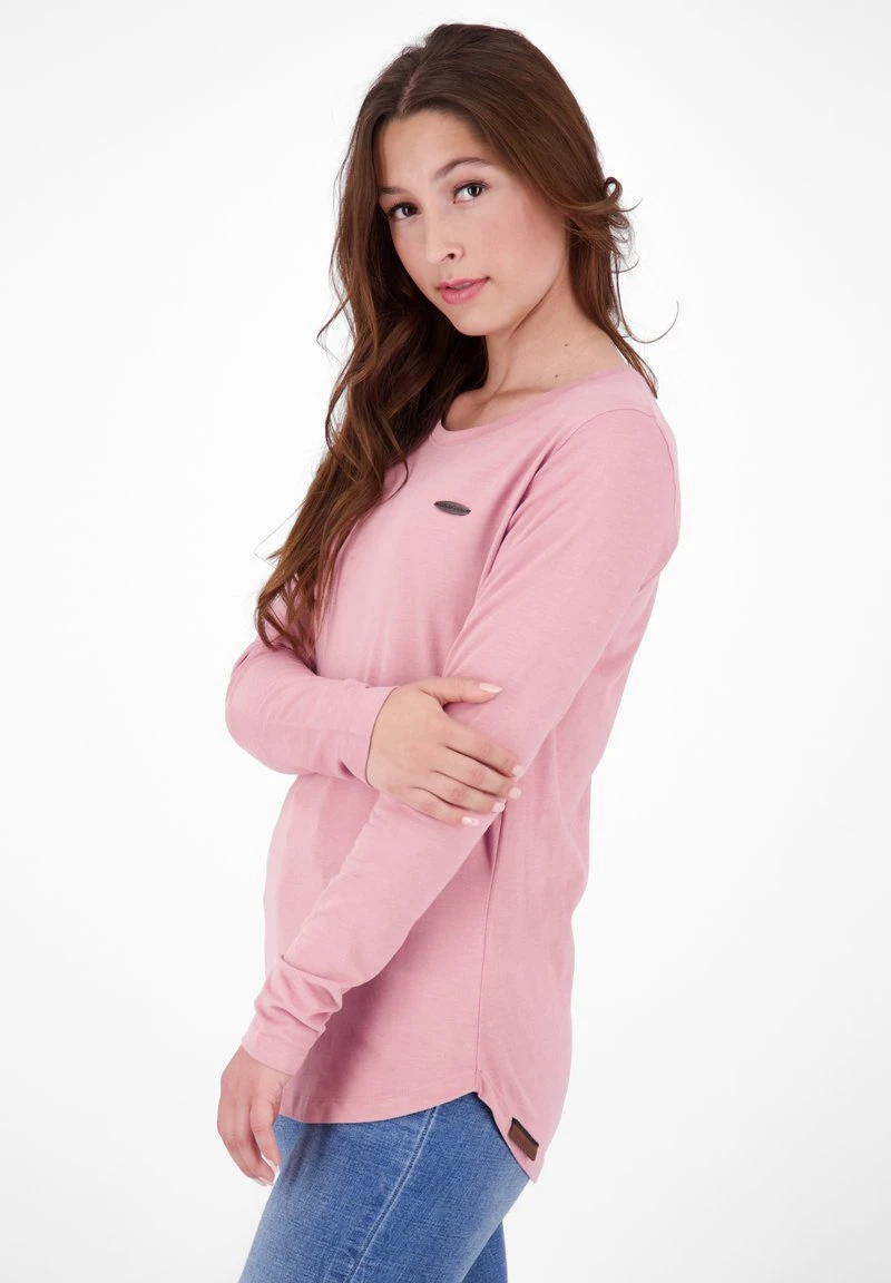 LEAAK A LONGSLEEVE - Langarmshirt - Mauve Melange 5 LEAAK A LONGSLEEVE - Langarmshirt - Mauve Melange – Bild 5