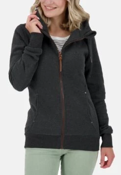 VIVIAN - Sweatjacke - Moonless Melange 10 VIVIAN - Sweatjacke - Moonless Melange -Alife & Kickin 8874be80c9a446d7af55b8722960c144