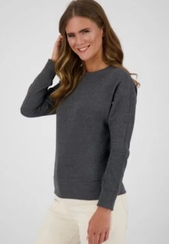 DALA - Sweatshirt - Moonless Melange -Alife & Kickin 89c9add9885f46a99b03bc64921b3a50