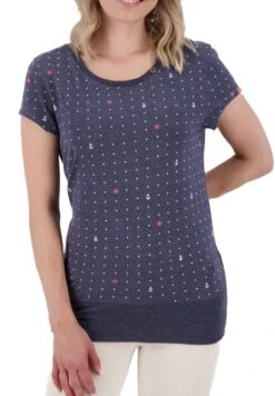 COCOAK B - T-Shirt Print - Marine Melange 11 COCOAK B - T-Shirt Print - Marine Melange -Alife & Kickin 89ea0ff4737f42f7b0523b638793a5c2