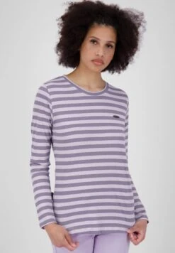 LEAAK Z LONGSLEEVE - Langarmshirt - Orchid Melange