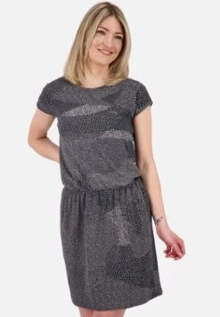 SHANNAAK - Jerseykleid - Moonless Melange