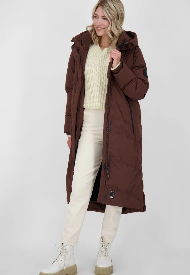 JUNAAK A - Wintermantel - Puce 2 JUNAAK A - Wintermantel - Puce – Bild 2