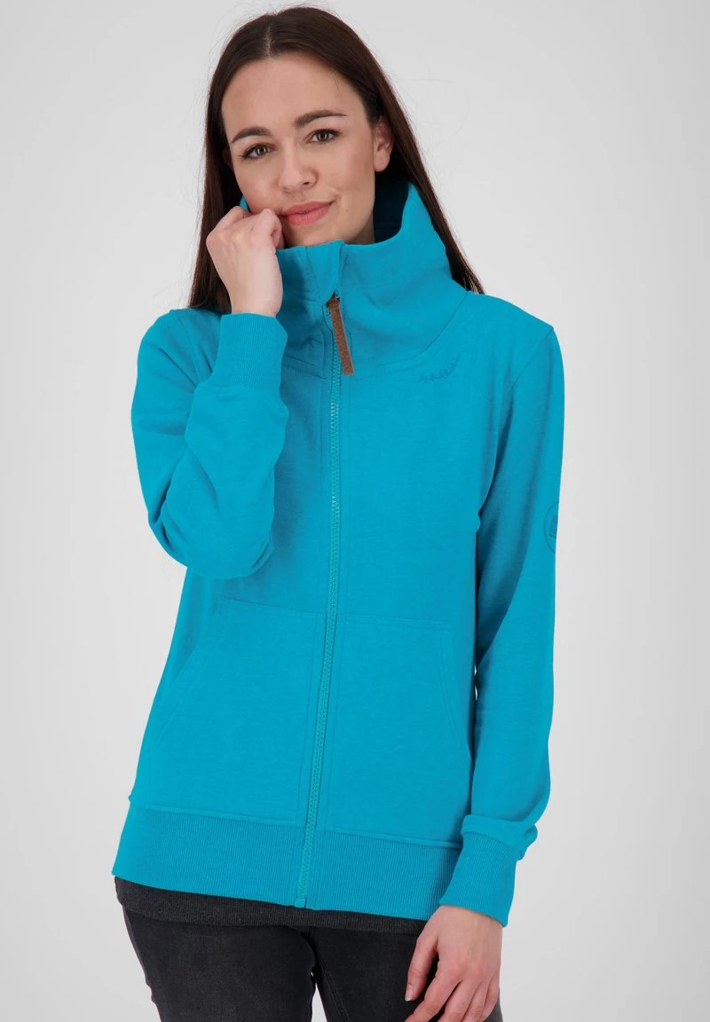VIVIANAAK - Sweatjacke - Lagoon Melange 1 VIVIANAAK - Sweatjacke - Lagoon Melange