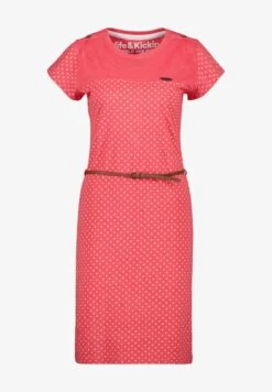 LEONICE - Jerseykleid - Coral Melange 11 LEONICE - Jerseykleid - Coral Melange -Alife & Kickin 9368131bc318406a94f56ee78531afc4