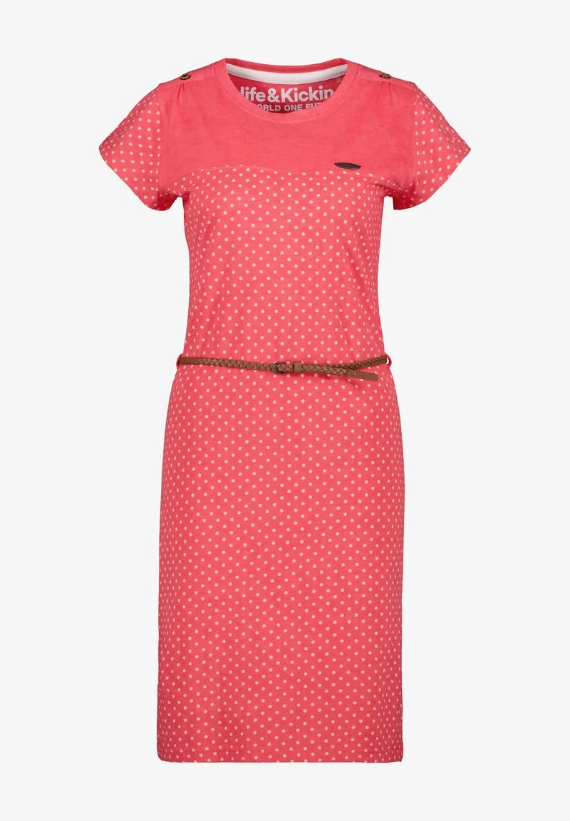 LEONICE - Jerseykleid - Coral Melange 6 LEONICE - Jerseykleid - Coral Melange – Bild 6