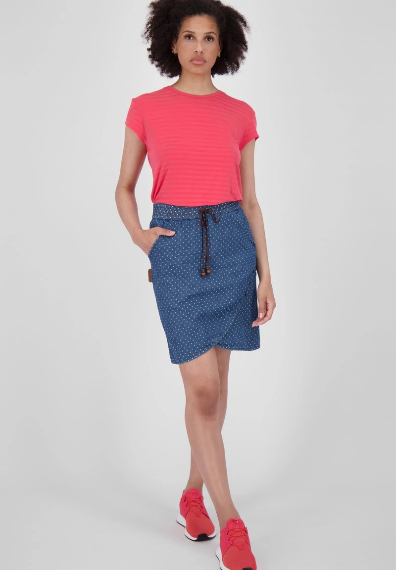 LUCIAK B - Wickelrock - Dark Denim 2 LUCIAK B - Wickelrock - Dark Denim – Bild 2