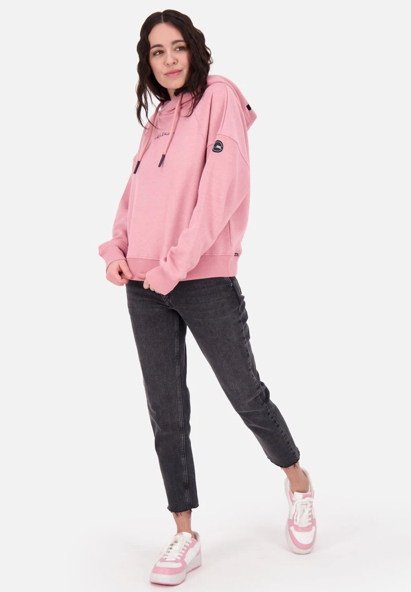 JESSYAK - Kapuzenpullover - Mauve Melange 2 JESSYAK - Kapuzenpullover - Mauve Melange – Bild 2