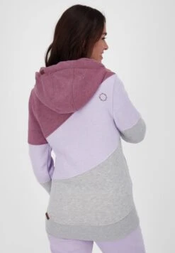 STEFFIAK - Sweatjacke - Mulberry Melange -Alife & Kickin 996c07aecff24c55990c91c72f8a5938