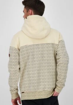 HURRICANE - Sweatjacke - Creme Melange -Alife & Kickin 9a8344b91dc5481481cbfc7320305a04