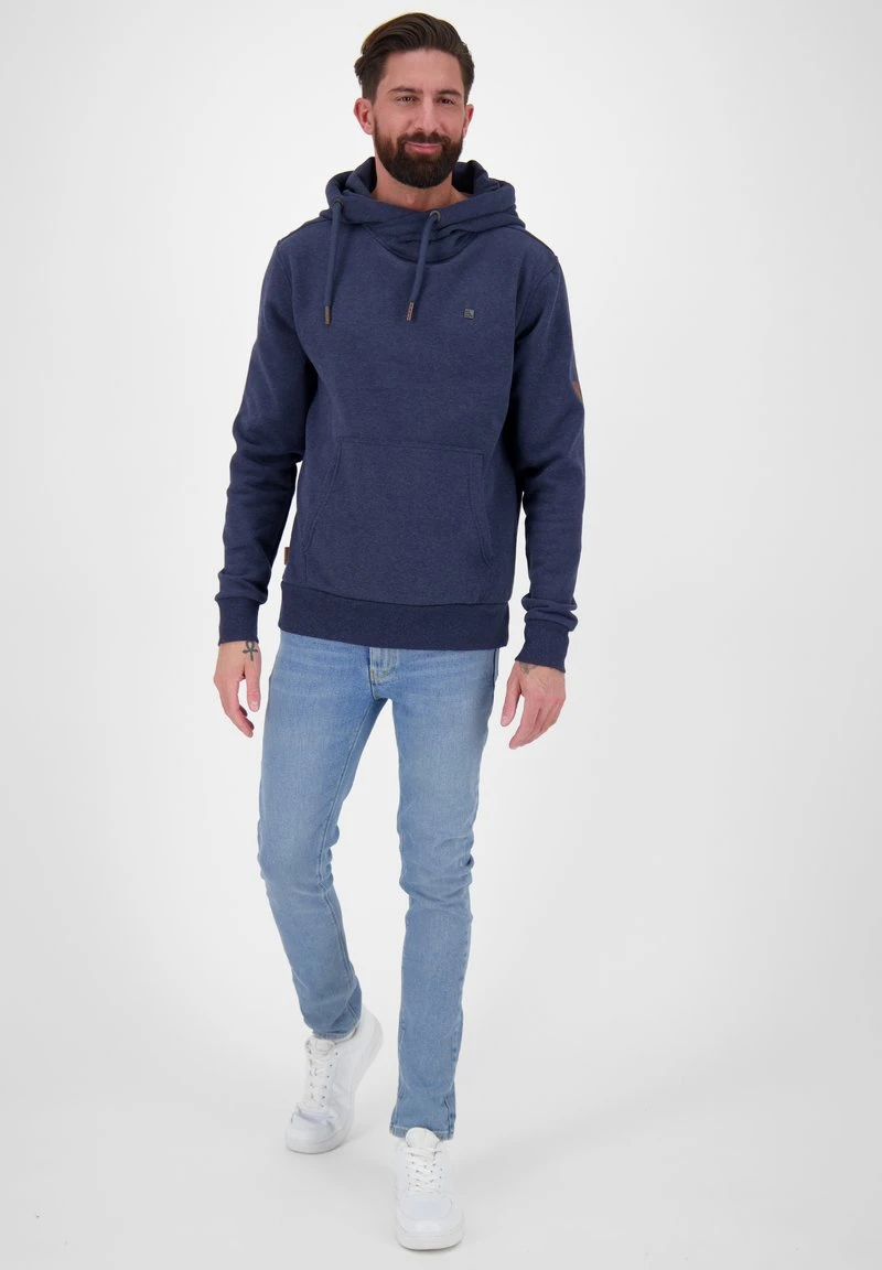 JOHNSONAK A - Kapuzenpullover - Marine 2 JOHNSONAK A - Kapuzenpullover - Marine – Bild 2