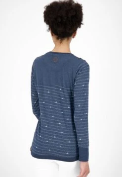 LEONIEAK B LONGSLEEVE - Langarmshirt - Marine Melange -Alife & Kickin 9d406caacea144c7b693bd26303e28fd