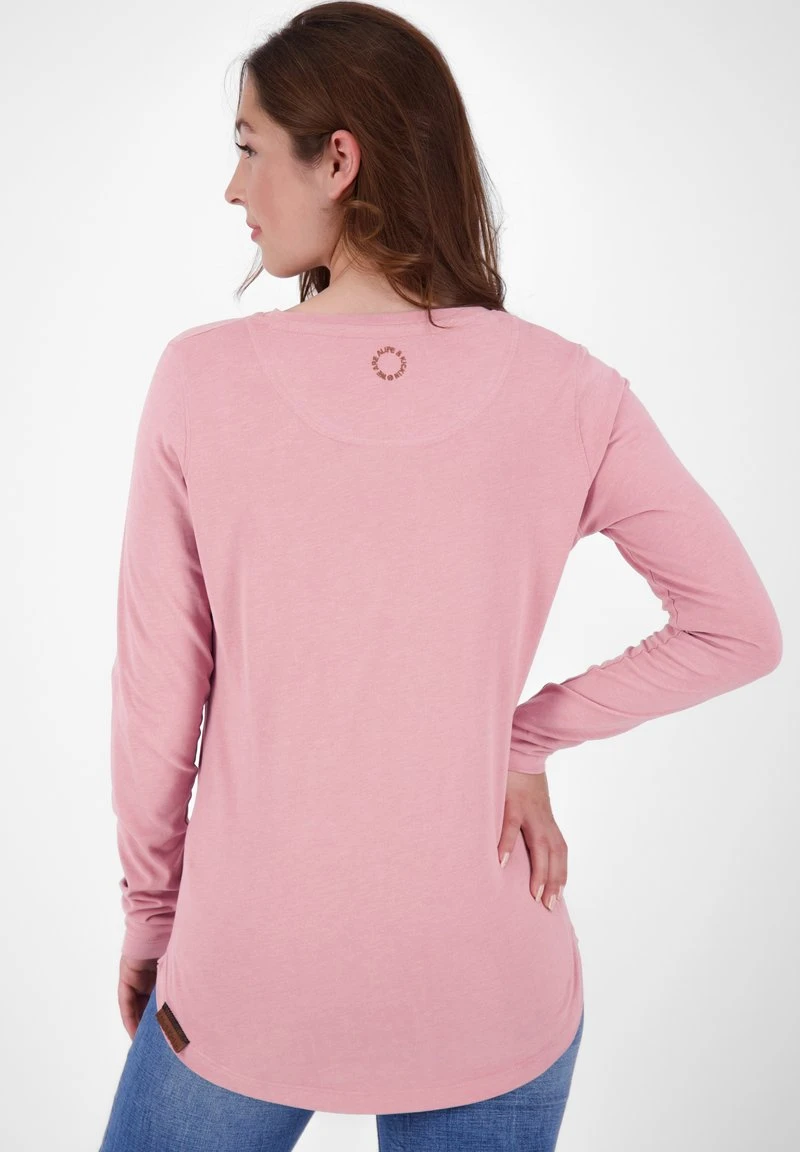 LEAAK A LONGSLEEVE - Langarmshirt - Mauve Melange 3 LEAAK A LONGSLEEVE - Langarmshirt - Mauve Melange – Bild 3