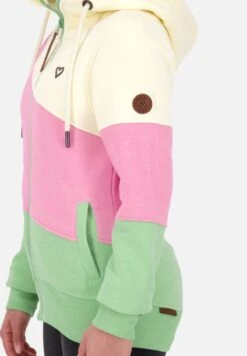 STEFFIAK - Sweatjacke - Pear Melange -Alife & Kickin 9f304507bd7143e7810866890a395699