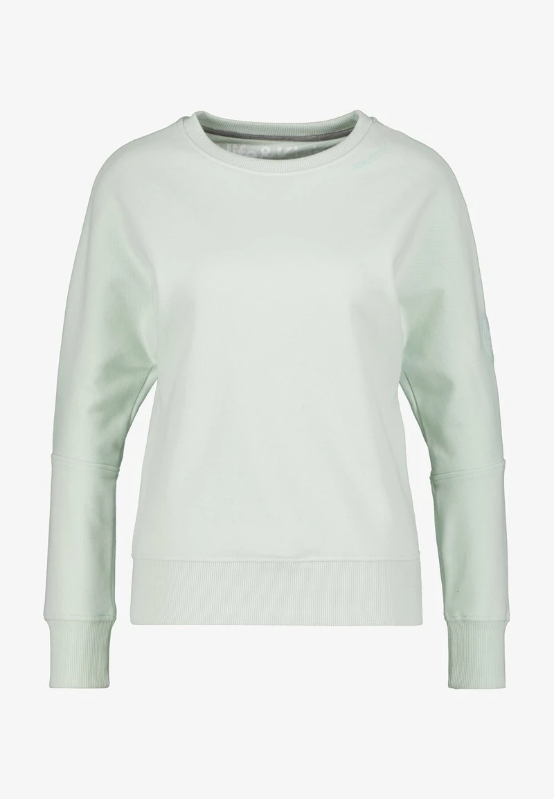 DALA - Sweatshirt - Teal Melange 6 DALA - Sweatshirt - Teal Melange – Bild 6