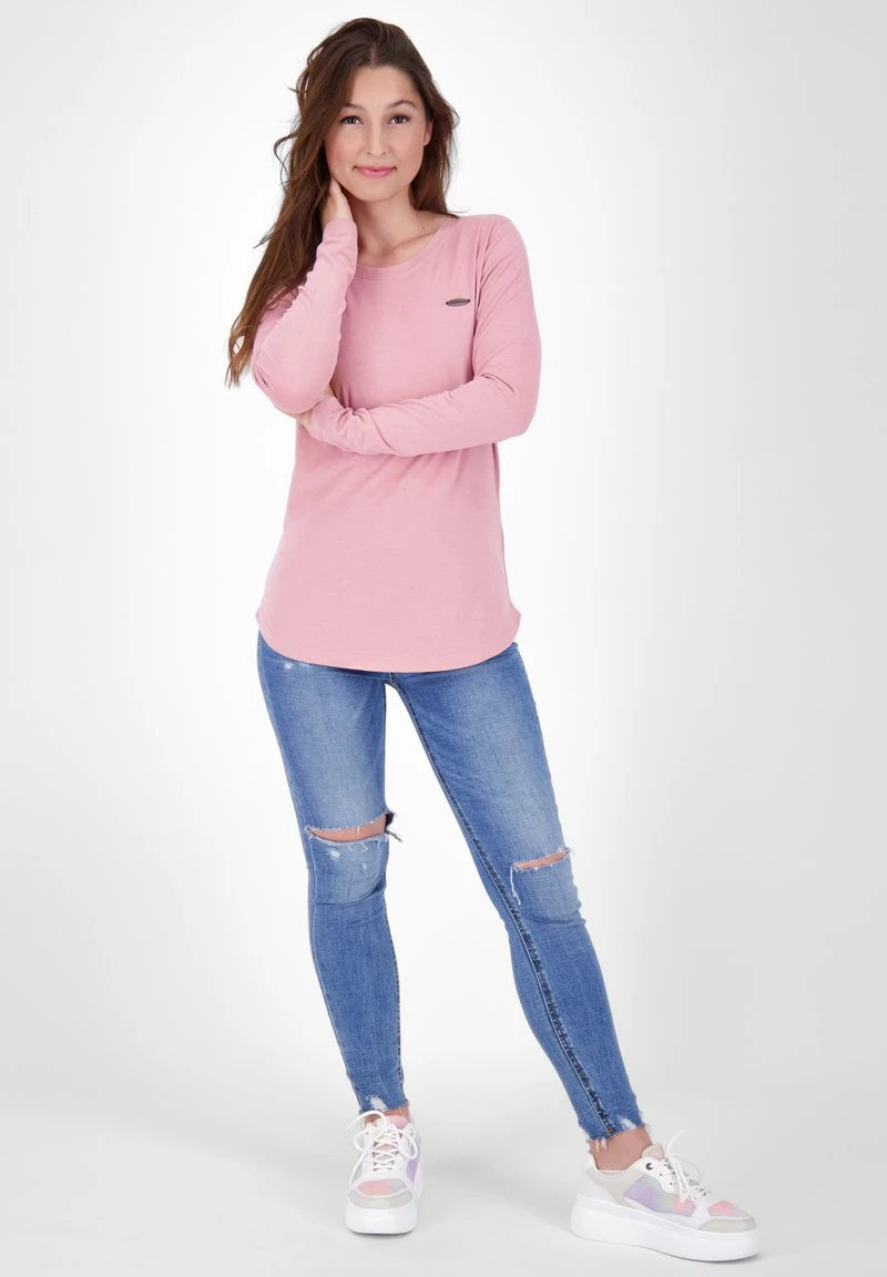 LEAAK A LONGSLEEVE - Langarmshirt - Mauve Melange 2 LEAAK A LONGSLEEVE - Langarmshirt - Mauve Melange – Bild 2