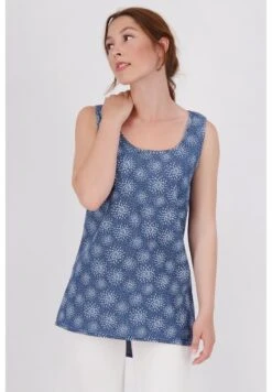 KARLAAK B - Bluse - Dark Denim