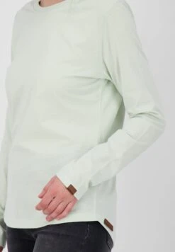 LEANA - Langarmshirt - Teal Melange -Alife & Kickin a35afcc62e264585ba48be68b4b707d4