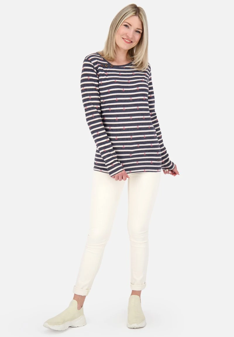 JANETAK Z LONGSLEEVE - Langarmshirt - Marine 2 JANETAK Z LONGSLEEVE - Langarmshirt - Marine – Bild 2