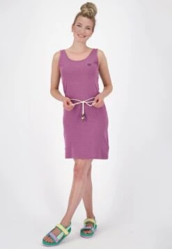 JENNIFERAK A - Jerseykleid - Mulberry Melange -Alife & Kickin a806fee434874ed3bf1b9db6a22317af