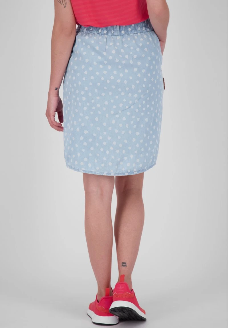 LUCIAK B - Wickelrock - Light Denim 3 LUCIAK B - Wickelrock - Light Denim – Bild 3