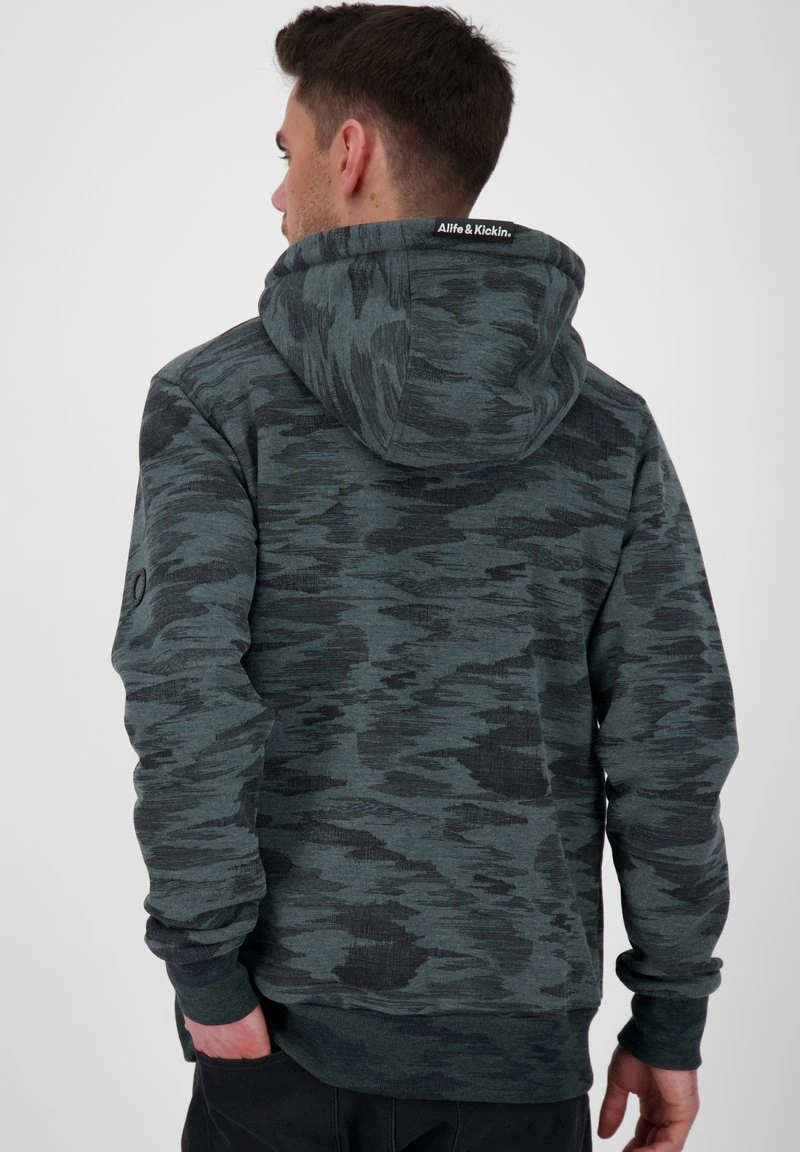 TRASHERAK B TITEL - Sweatjacke - Dark Forest Melange 3 TRASHERAK B TITEL - Sweatjacke - Dark Forest Melange – Bild 3