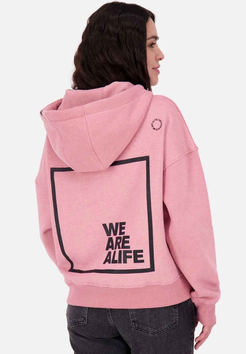 JESSYAK - Kapuzenpullover - Mauve Melange 3 JESSYAK - Kapuzenpullover - Mauve Melange – Bild 3