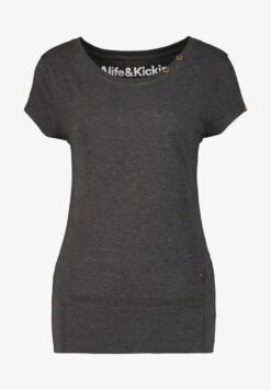 COCO - T-Shirt Basic - Moonless Melange 10 COCO - T-Shirt Basic - Moonless Melange -Alife & Kickin aeee31e45e2e481bb1a42e3f4c4e166d