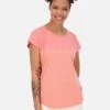 CLARETTAAK - T-Shirt Print - Peach Melange