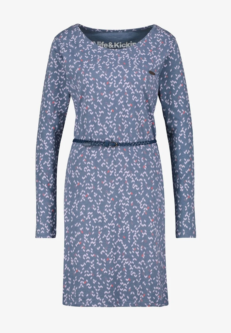 ELLINAK B LONGSLEEVE - Etuikleid - Nightblue Melange 6 ELLINAK B LONGSLEEVE - Etuikleid - Nightblue Melange – Bild 6