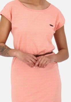 ELLIAK B - Jerseykleid - Peach Melange 10 ELLIAK B - Jerseykleid - Peach Melange -Alife & Kickin b3a7a08edc624fb190009518f3354d1e