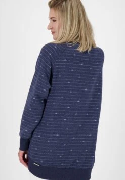 Sweatshirt - Marine Melange -Alife & Kickin b4192b45466e47008bc2c2b2f520ae7c