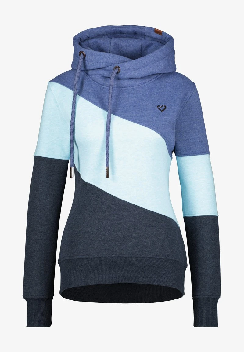 Kapuzenpullover - Marine Melange 6 Kapuzenpullover - Marine Melange – Bild 6