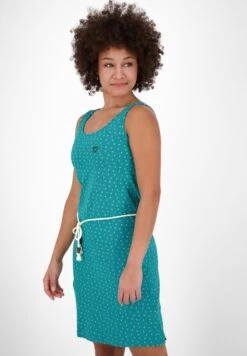 JENNIFER SLEEVELESS - Jerseykleid - Peacock Melange -Alife & Kickin b7d4b3413e1e48878bca54532387b286