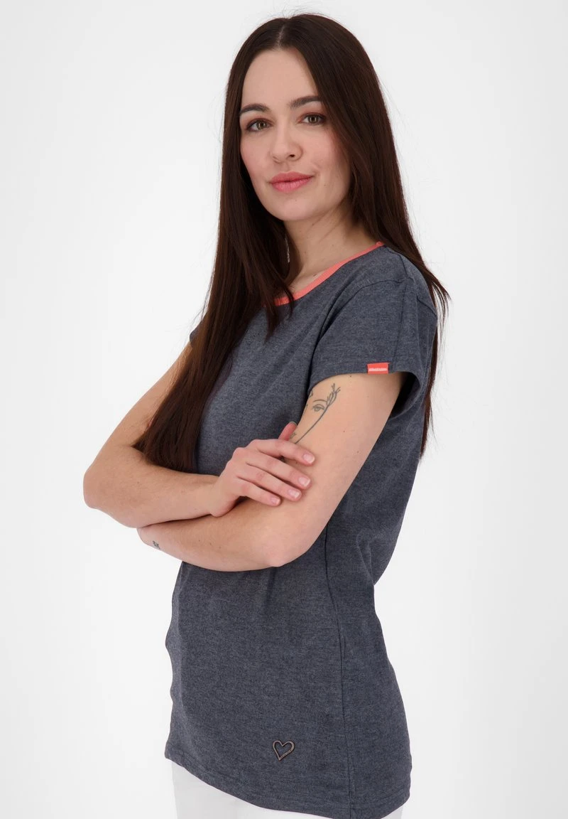 AMANDAAK A - T-Shirt Print - Marine 4 AMANDAAK A - T-Shirt Print - Marine – Bild 4