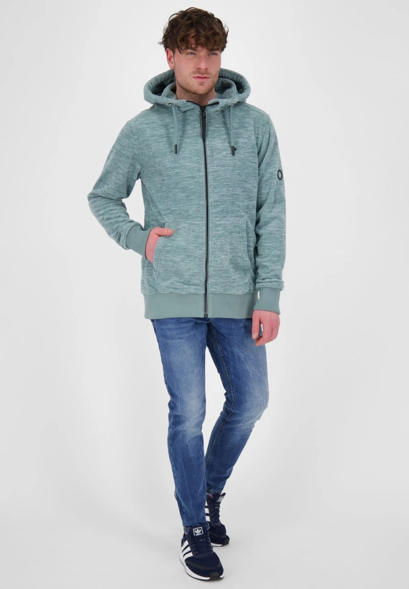 TRASHERAK F - Fleecejacke - Pacific Melange 2 TRASHERAK F - Fleecejacke - Pacific Melange – Bild 2