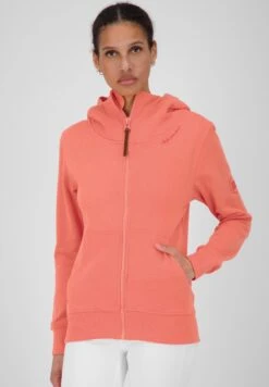 Alife & Kickin 33 YASMINAAK A - Sweatjacke - Salmon Melange