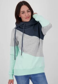 Kapuzenpullover - Mint Melange