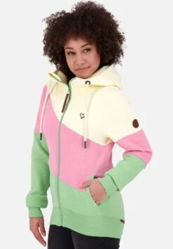 STEFFIAK - Sweatjacke - Pear Melange -Alife & Kickin bcbec940a698438bb4f7af0059a7e264