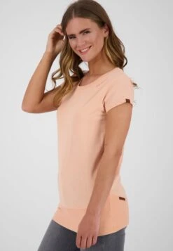 KIKOAK A - T-Shirt Basic - Apricot Melange 10 KIKOAK A - T-Shirt Basic - Apricot Melange -Alife & Kickin bcfcc73db3064f34b82a364138de8826