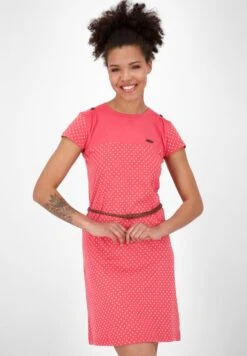 LEONICE - Jerseykleid - Coral Melange